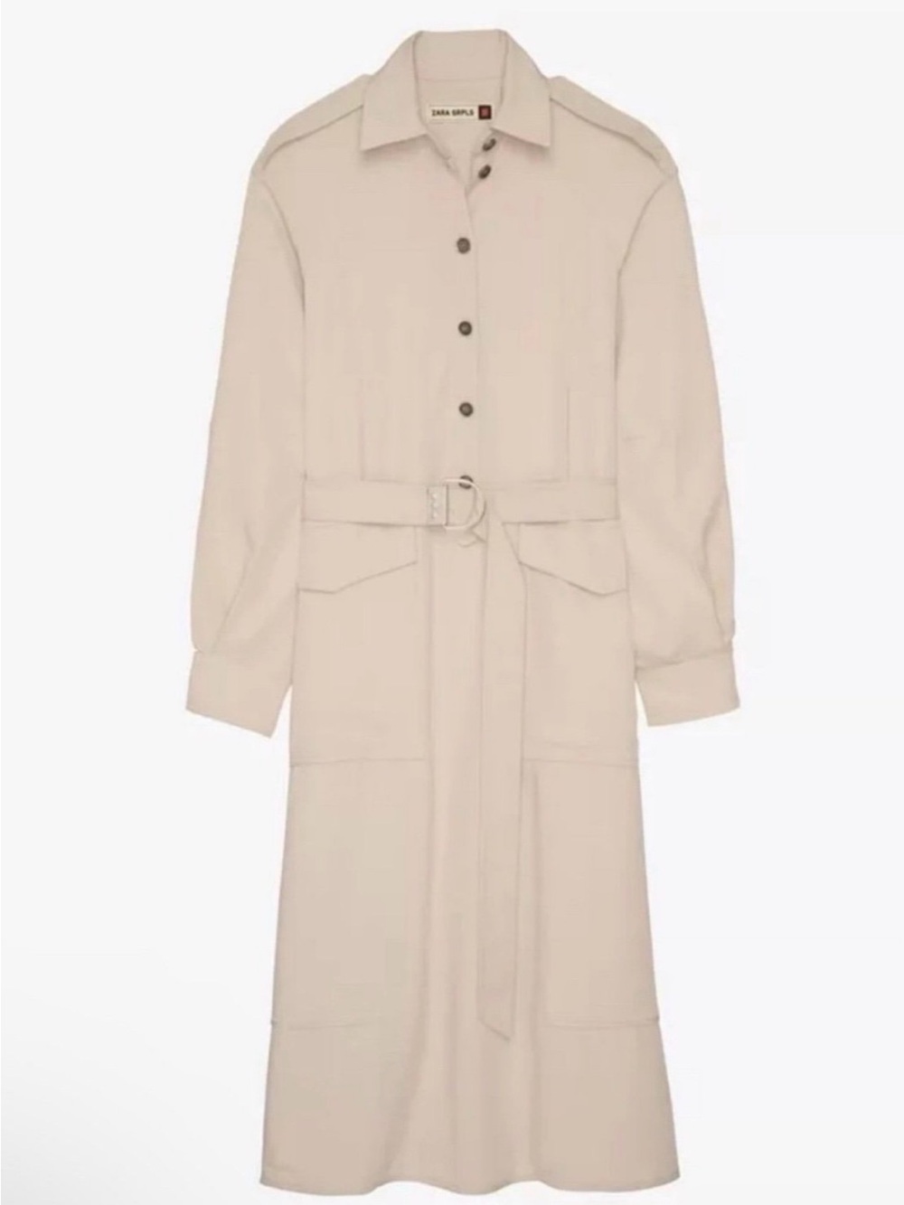 NWT ZARA SRPLS maxi belted dress